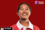Who is Lie Qiao | Bio | Stats | Indonesia Player - Female Cricket