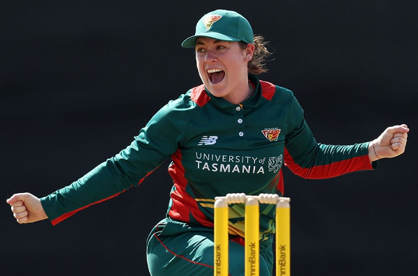 Maisy Gibson's nerve clinches thrilling win for Tasmania despite Chloe Ainsworth's heroics. PC: Getty