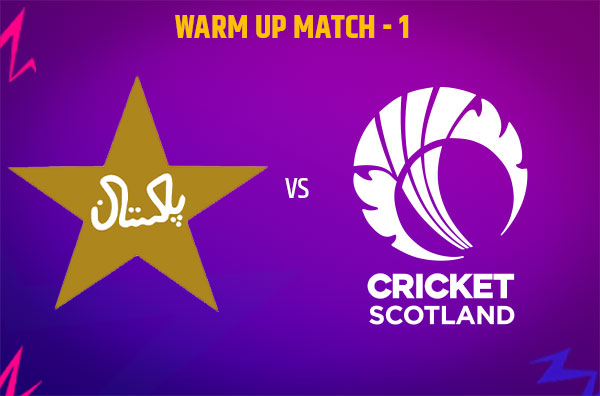 Match 1 Pakistan vs Scotland