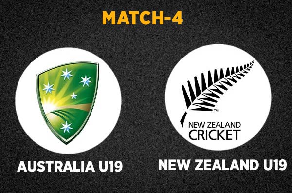 Match 4 Australia U19 vs New Zealand U19