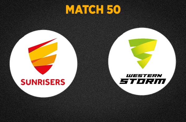 Match 50 Sunrisers vs Western Storm