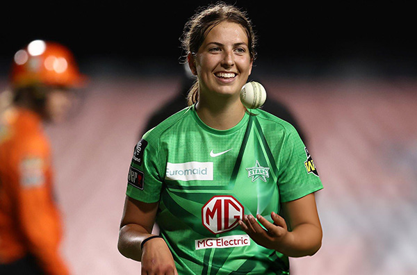 Melbourne Stars re-sign Tess Flintoff for WBBL 2024. PC: Getty