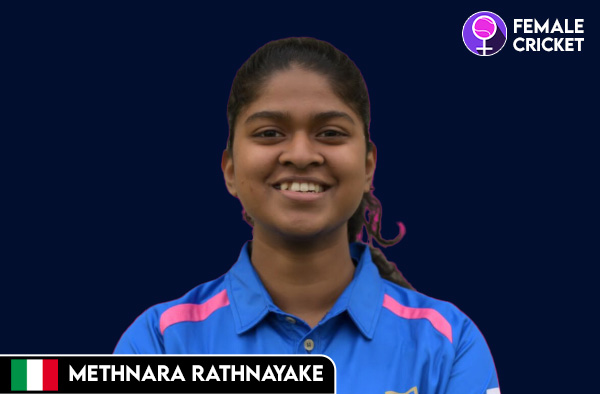 Methnara Rathnayake on FemaleCricket.com