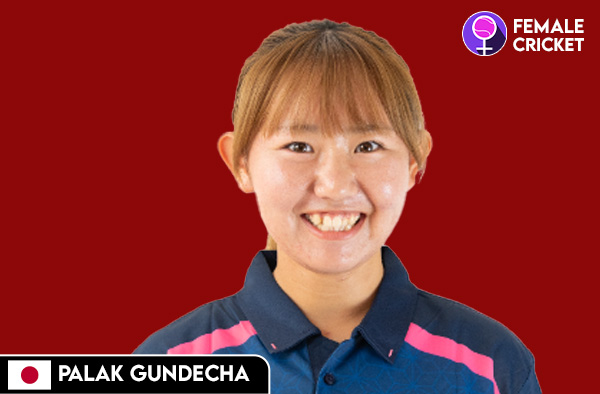 Palak Gundecha on FemaleCricket.com