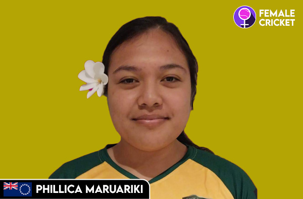 Phillica Maruariki on FemaleCricket.com