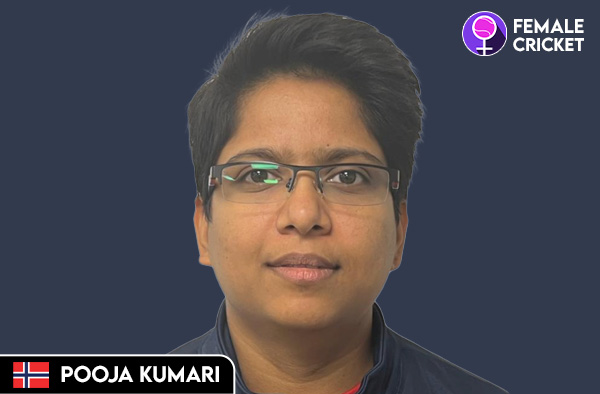 Pooja Kumari on FemaleCricket.com