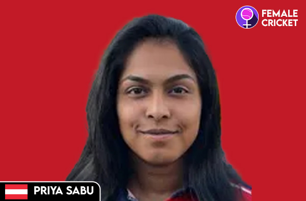 Priya Sabu on FemaleCricket.com