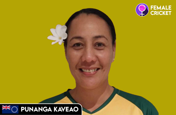 Punanga Kaveao on FemaleCricket.com