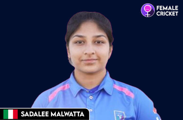 Sadalee Malwatta on FemaleCricket.com