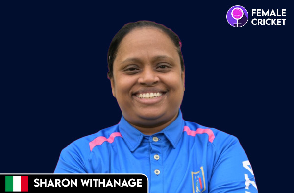 Sharon Withanage on FemaleCricket.com