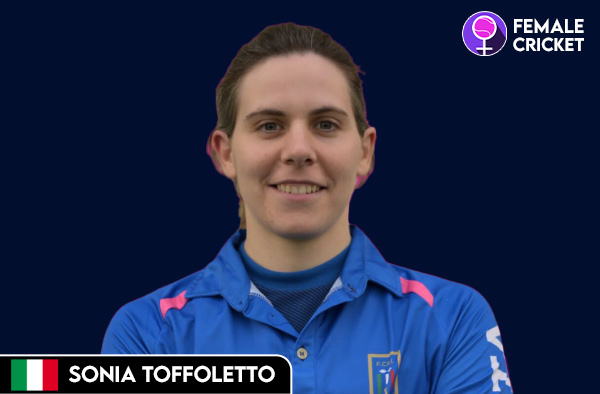 Sonia Toffoletto on FemaleCricket.com