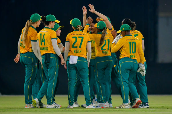 South Africa stuns Pakistan in 1st T20I, Tazmin Brits shines with Bat. PC: Getty