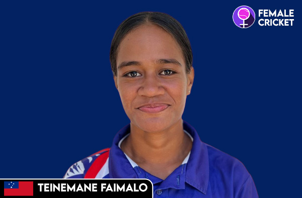 Teinemane Faimalo on FemaleCricket.com