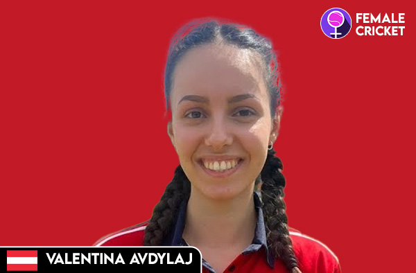 Valentina Avdylaj on FemaleCricket.com