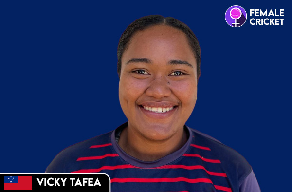 Vicky Tafea on FemaleCricket.com