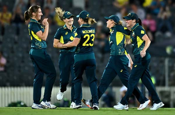 Watch Highlights Australia seals T20I series 2-0 against New Zealand with 29-run win. PC: Getty