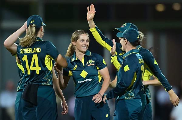 Watch Highlights Phoebe Litchfield guides Australia to beat New Zealand by 5 Wickets in T20I series opener. PC: Getty