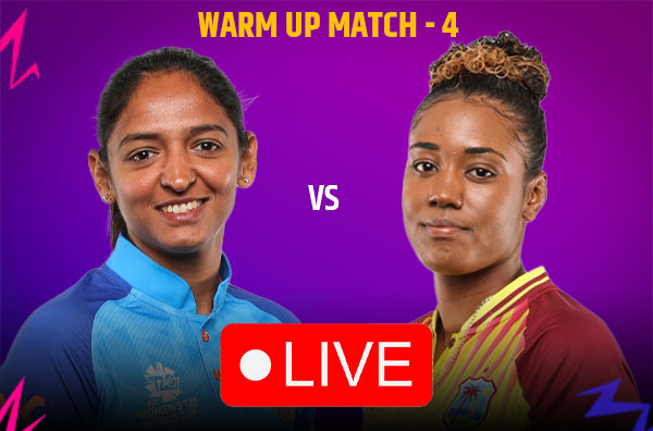 Where to watch Warm-up Match 4 – India vs West Indies Women Live Streaming Details