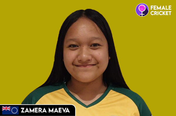 Zamera Maeva on FemaleCricket.com