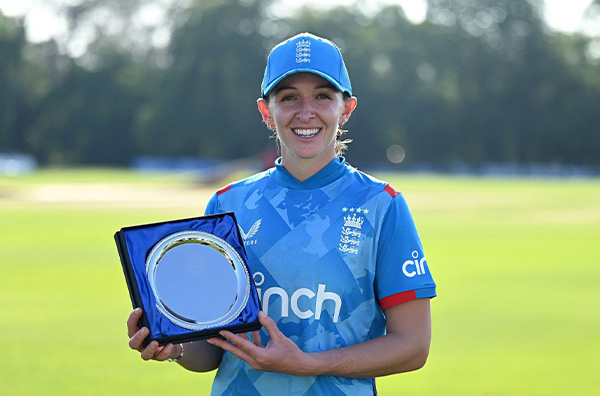 Watch Video: 6-Wicket haul for Kate Cross against Ireland during 1st ODI. PC: Getty