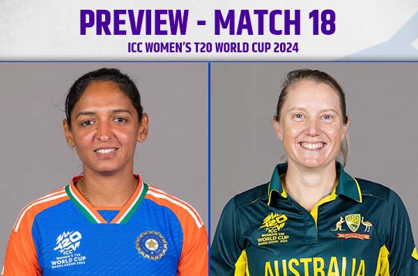 Match 18: India vs Australia Women | Squads | Players to Watch | Fantasy Playing XI | Live Streaming | Pitch Report