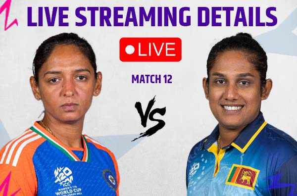 Where to Watch Match 12 – India Women vs Sri Lanka Women? Live Streaming Details