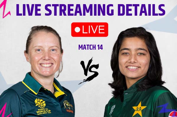 Where to Watch Match 14 – Australia Women vs Pakistan Women? Live Streaming Details