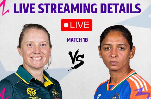 Where to Watch Match 18 – India Women vs Australia Women? Live Streaming Details