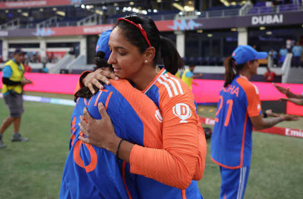 Fifty from Harmanpreet Kaur and Smriti Mandhana help India beat Sri Lanka by 82 Runs. PC: Getty