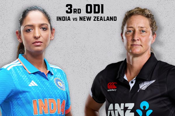 3rd ODI: India vs New Zealand | Squads | Players to Watch | Fantasy Playing XI | Live Streaming | Pitch Report