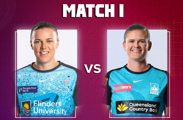 Match 1: Adelaide Strikers Women vs Brisbane Heat Women | Squads | Players to Watch | Fantasy Playing XI | Live Streaming | Pitch Report