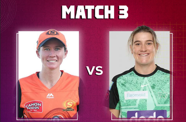 Match 3: Perth Scorchers Women vs Melbourne Stars Women | Squads | Players to Watch | Fantasy Playing XI | Live Streaming | Pitch Report