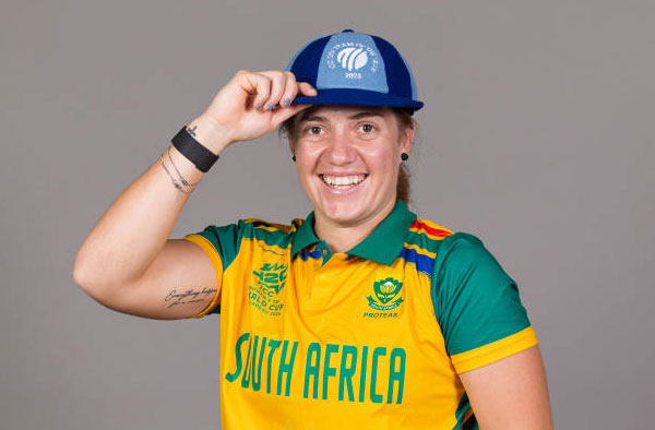 Nadine de Klerk completes 100 International Caps for South Africa. PC: Getty Images