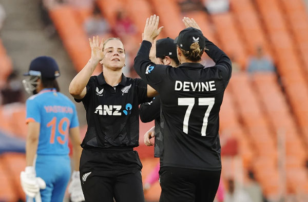 Radha Yadav's all-round brilliance in vain, Sophie Devine helps New Zealand level ODI series. PC: BCCI