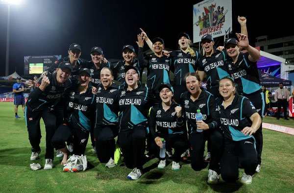 New Zealand Ends 14-Year Wait, Reaches T20 World Cup Final beating West Indies by 8 Runs. PC: Getty