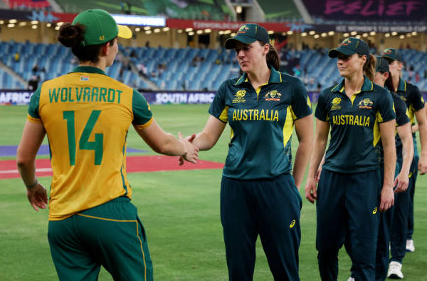 South Africa Cruise into their 2nd straight Final of ICC Women’s T20 World Cup beating Australia by 8 Wickets. PC; Getty