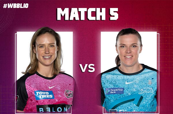 Match 5: Sydney Sixers vs Adelaide Strikers | Squads | Players to Watch | Fantasy Playing XI | Live Streaming | Pitch Report