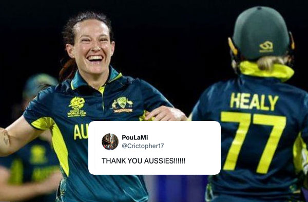 Twitter Reaction - Indian fans thank Australia for spoiling New Zealand's NRR