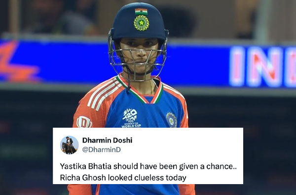 Twitter Reacts to India's Heartbreaking End in the T20 World Cup 2024 Campaign