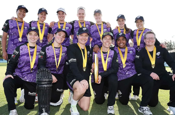 Hobart Hurricanes clinched the T20 Spring Challenge title in a final thriller over Brisbane Heat. PC: Getty