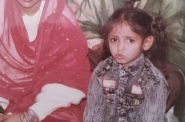 Harmanpreet Kaur's Childhood Picture