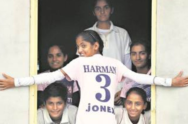 Harmanpreet Kaur in School