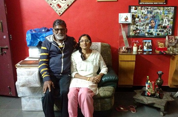 Mithali Raj's Parents