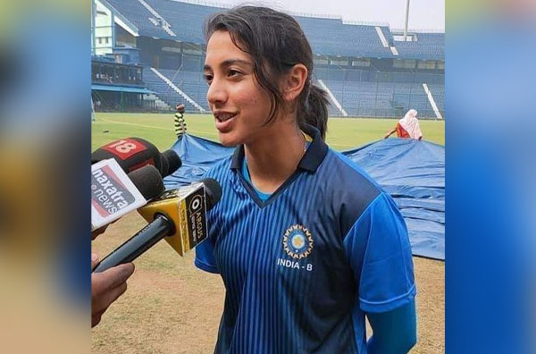 Smriti Mandhana's Media Interaction