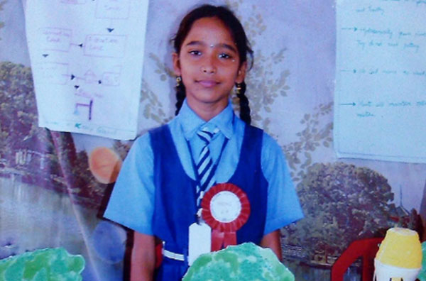 Anjali Sarvani's childhood photo