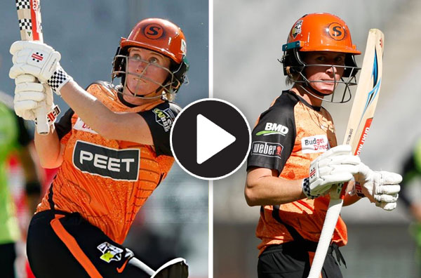 Watch video: Beth Mooney notches up 43rd WBBL fifty scoring a blazing 64-ball 97