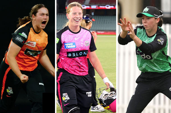 WBBL's emerging stars Chloe Ainsworth, Caoimhe Bray, and Ines McKeon to ...