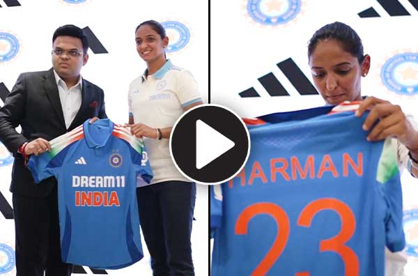 Watch Video: India Skipper Harmanpreet Kaur Unveils India’s New ODI Jersey