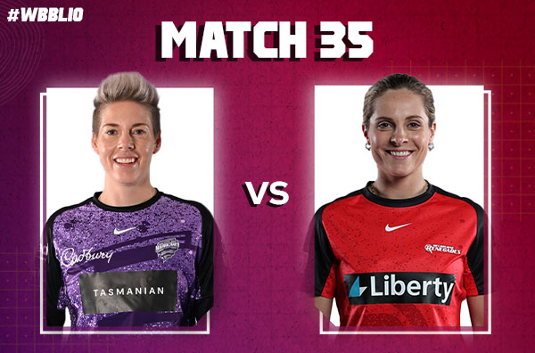 Match 35: Hobart Hurricanes Women vs Melbourne Renegades Women | Squads | Players to Watch | Fantasy Playing XI | Live Streaming | Pitch Report