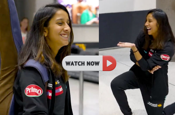 Indian star batter Jemimah Rodrigues, currently playing for Brisbane Heat in the Women’s Big Bash League season 10, showcased her signature fun personality by breaking into a dance on her arrival in Brisbane